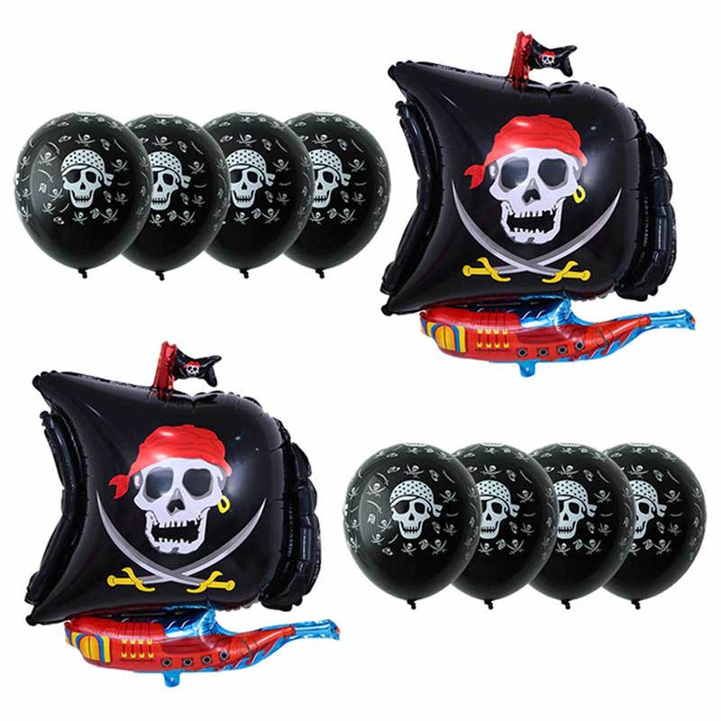 Ballon Pirate Anniversaire