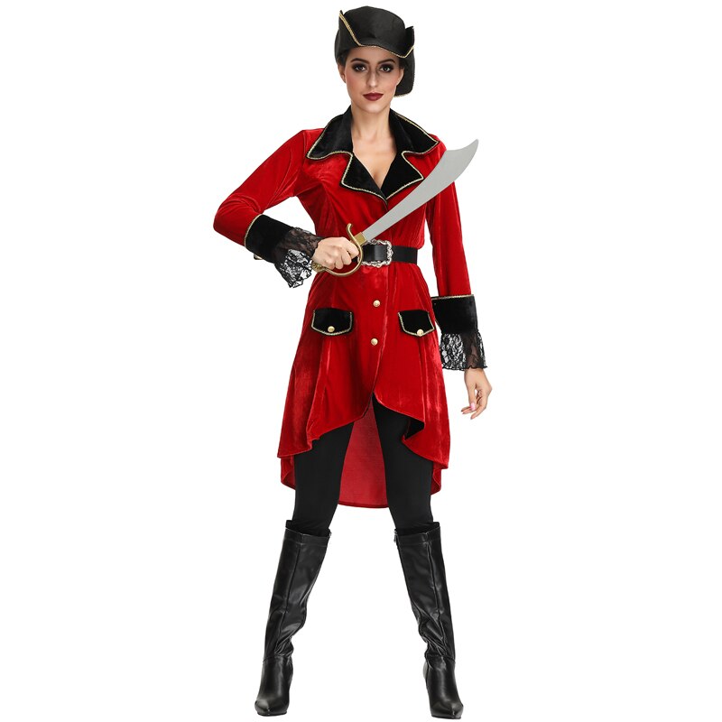 Déguisement Pirate Femme - Capitaine Corsaire