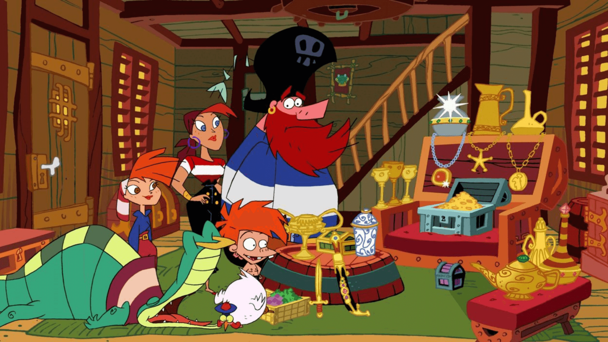 la famille pirate