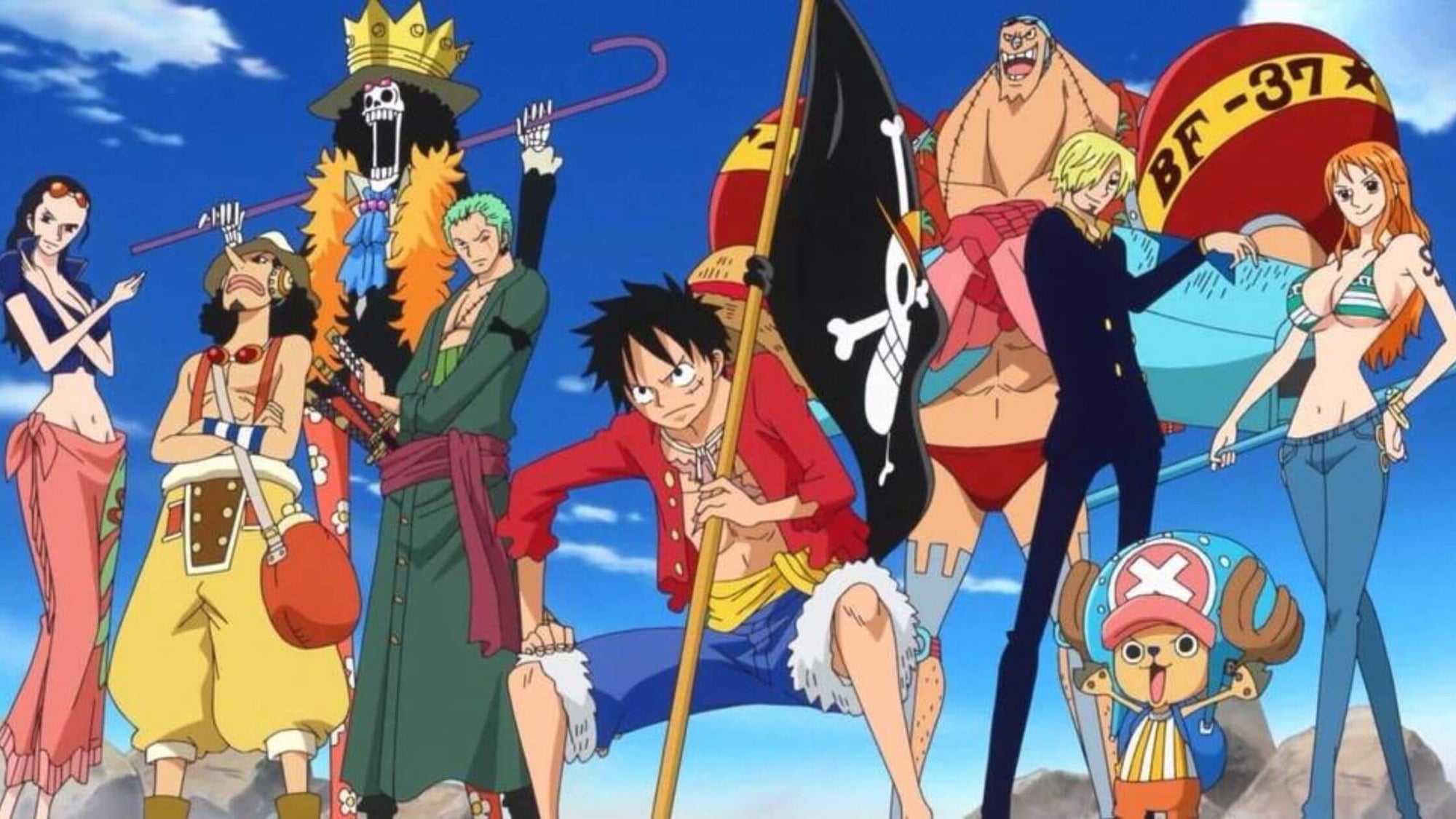 One Piece : l'équipage du Chapeau de Paille fait de la pub pour une marque  de