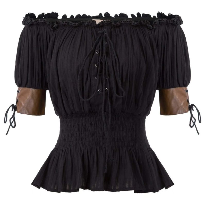 Chemise Pirate femme - Epaule dénudées