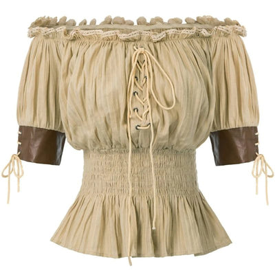 Chemise Pirate femme - Epaule dénudées