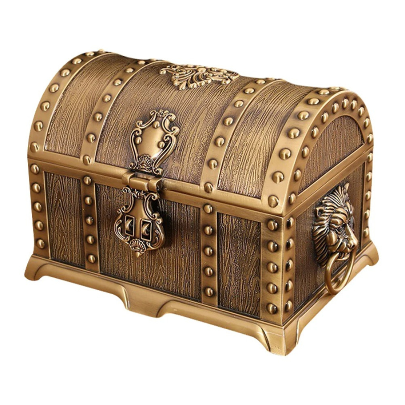 Coffre avec crâne pirate