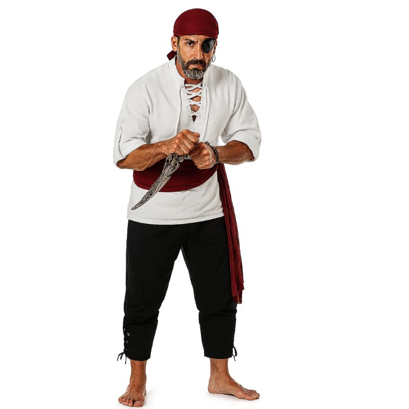 Déguisement pirate homme luxe