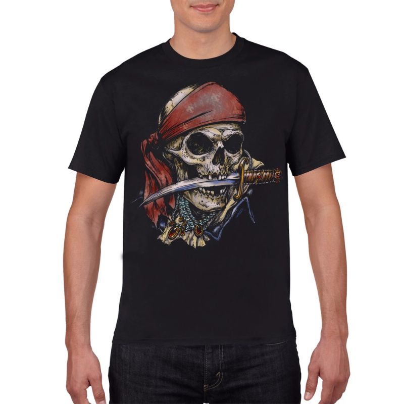 T-shirt pirate à l'abordage