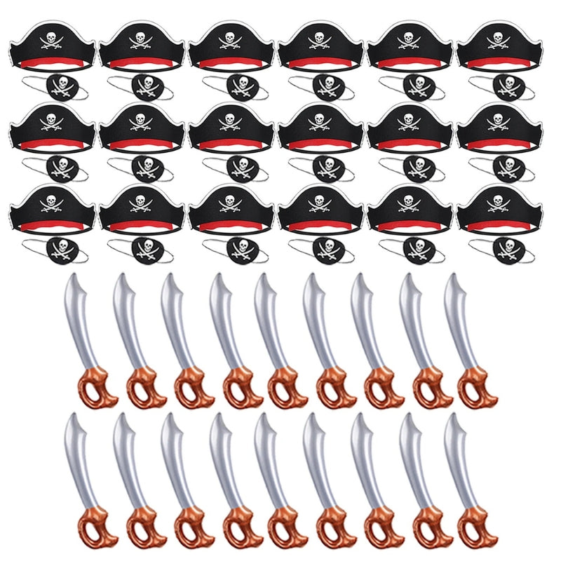 Chapeau de pirate et épée