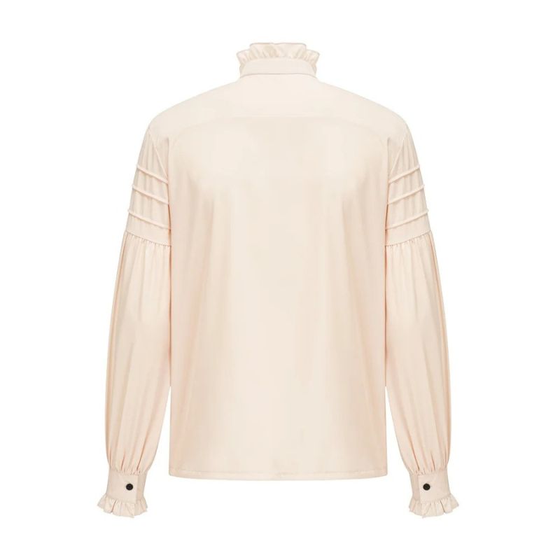 Chemise pirate homme avec col