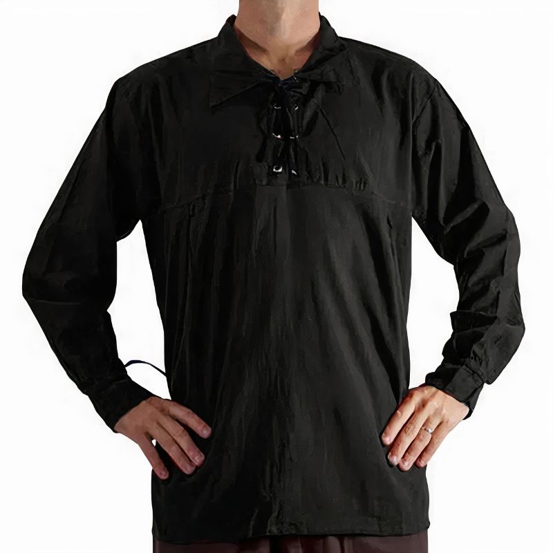 chemise-pirate-simple-noir-2