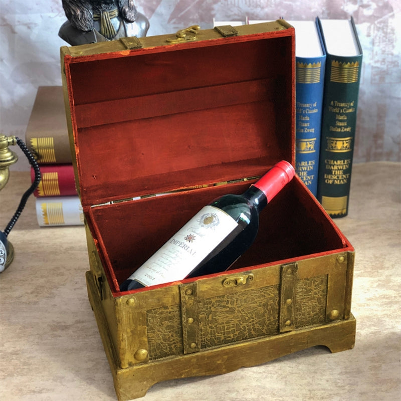 Coffre Pirate - Style Bois Ancien