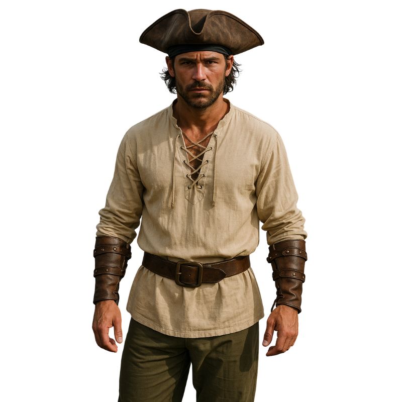 Déguisement pirate des caraïbes homme