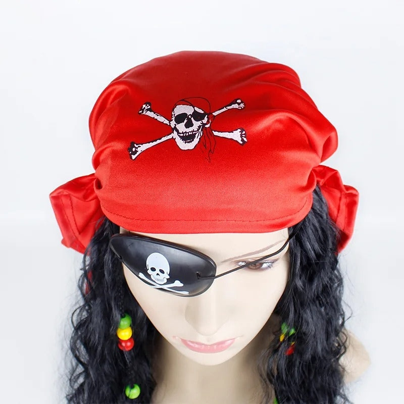 Perruque pirate femme