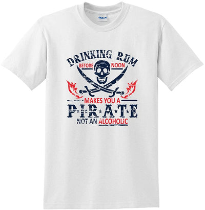 T-shirt pirate boire du rhum