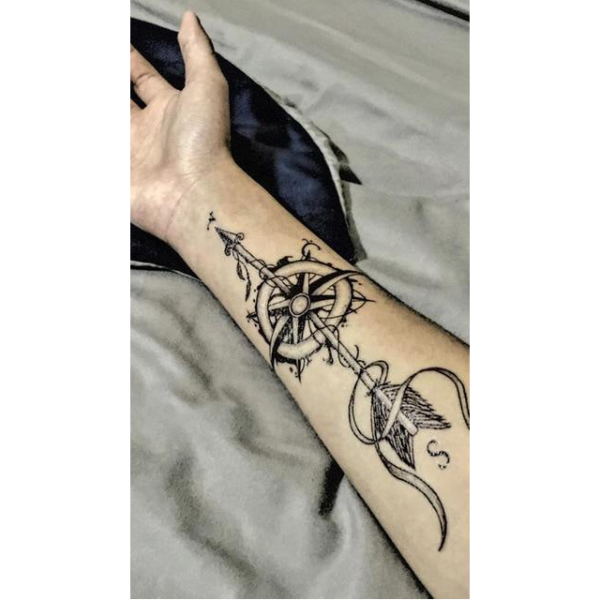 Tatouage Éphémère Boussole | Refuge Du Pirate