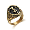 bague-pirate-ancre-or
