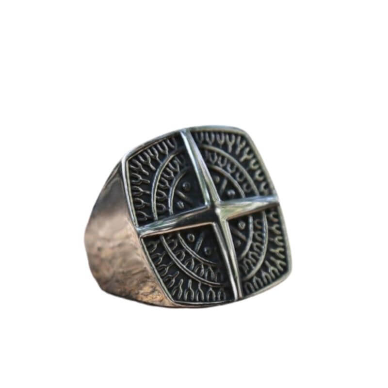 Bague Pirate - Boussole Viking