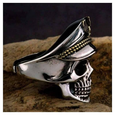 Bague Pirate - Cadavre du Capitaine (Argent)