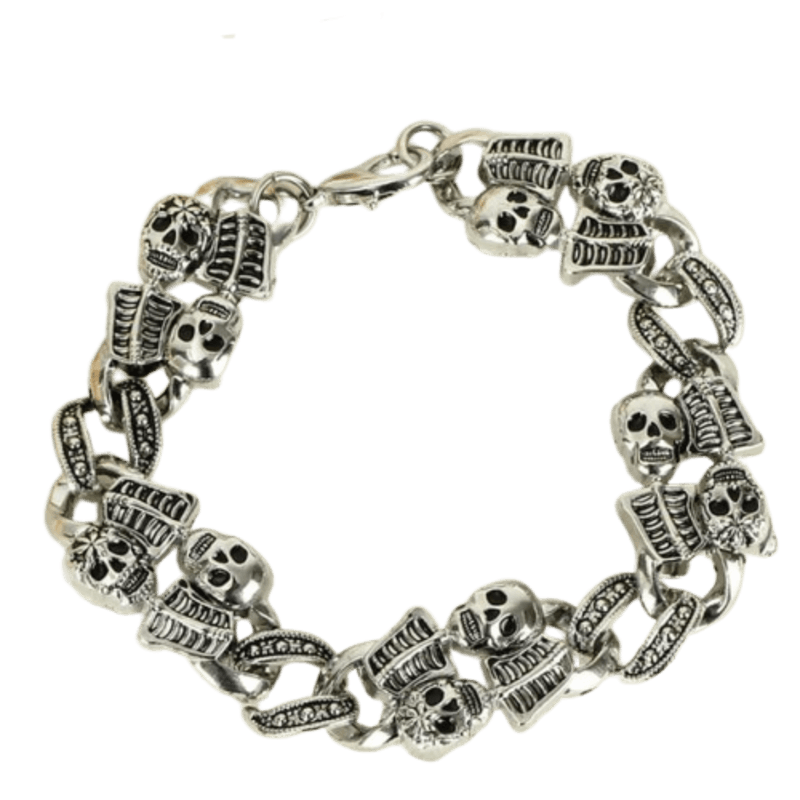Bracelet Pirate - Crane Squelette