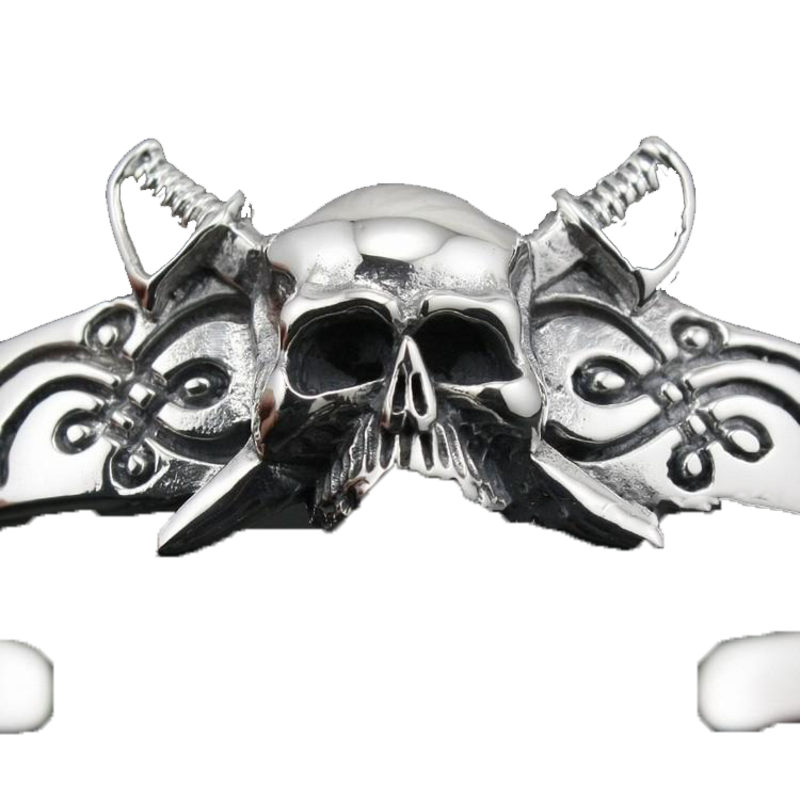 bracelet-skull-argent-homme