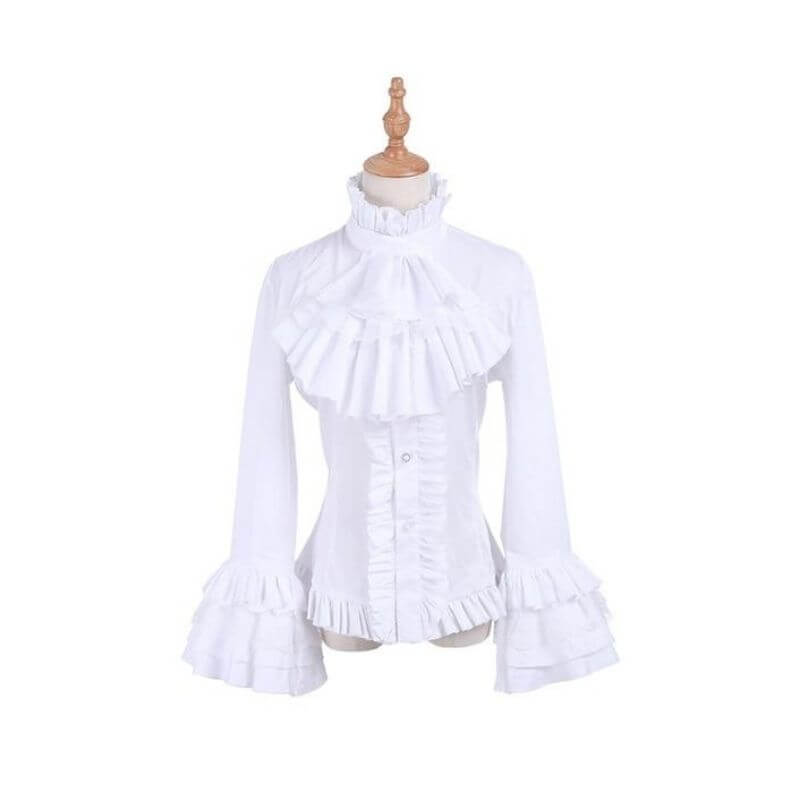 chemise-pirate-de-la-renaissance-blanche