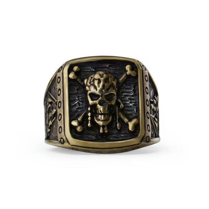 Bague Pirate Malédiction (Acier)
