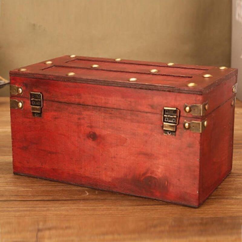 Coffre Pirate - Bois