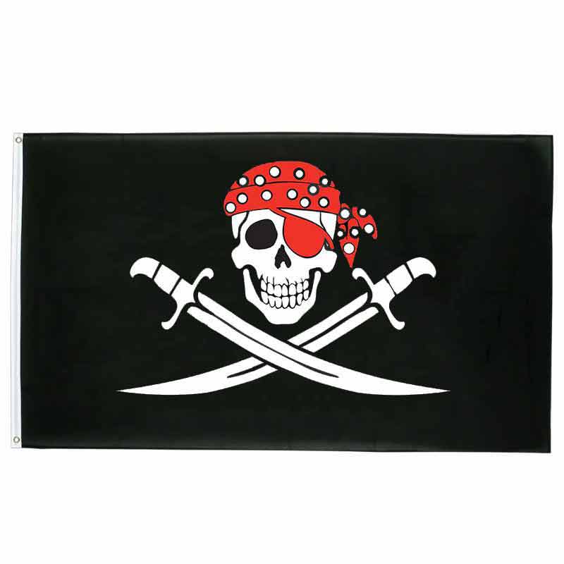 drapeau-pirate-bandana-rouge