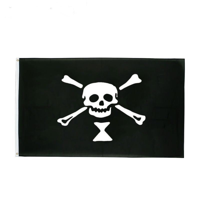 Drapeaux-Flags - Pirate (Crane & os) variante