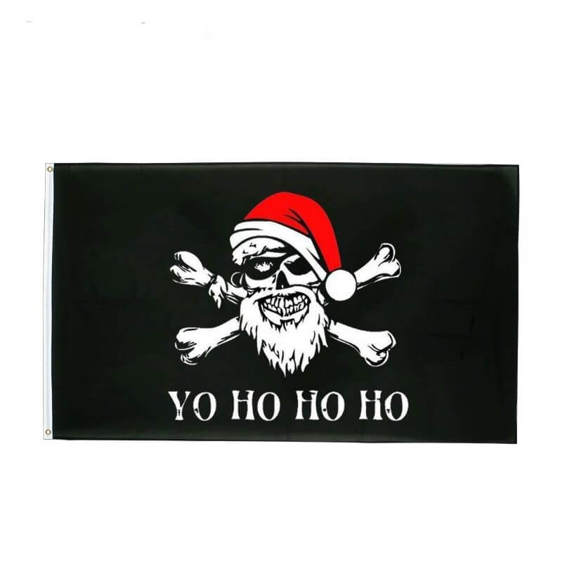 drapeau pirate pere noel