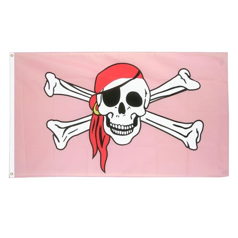drapeau-pirate-princesse-rose