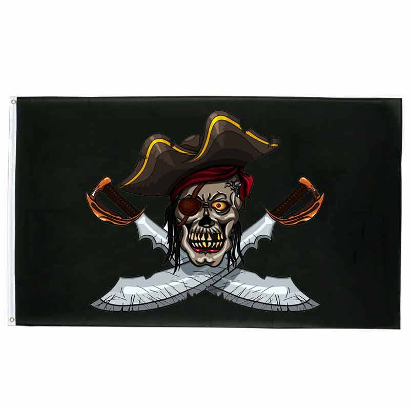 drapeau-pirate-skull sabre