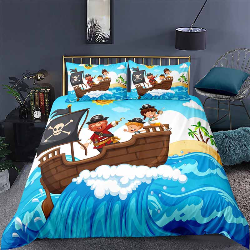 Housse De Couette Pirate - Enfant