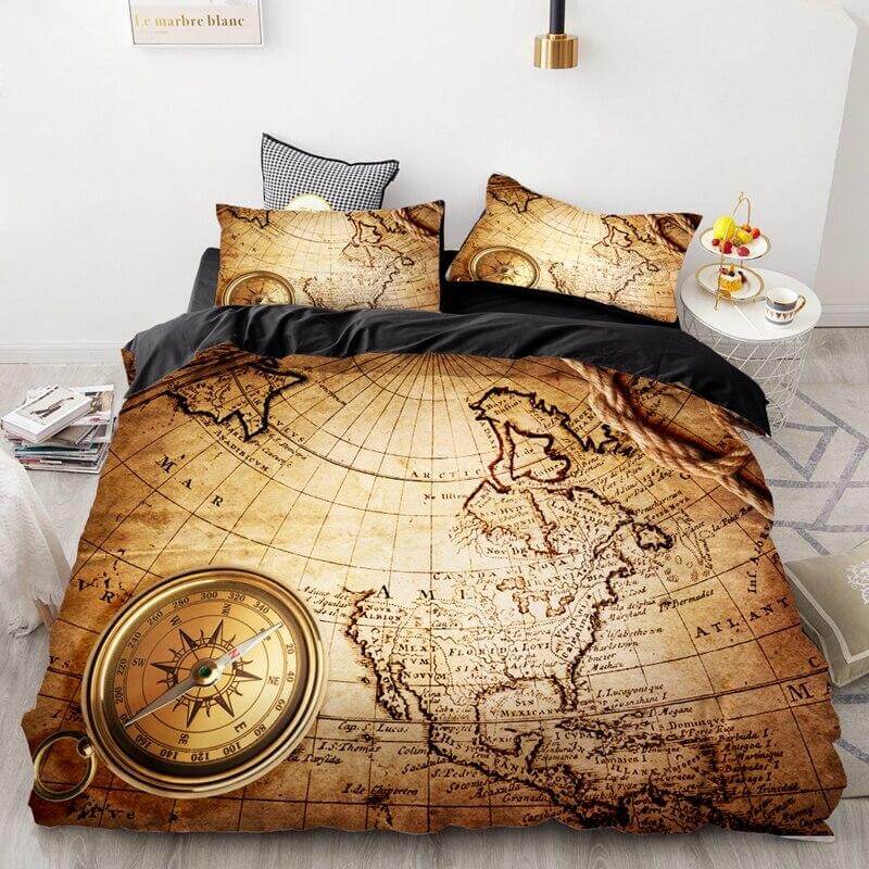 Housse De Couette Pirate - Boussole