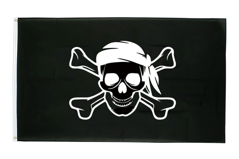 drapeau pirate grand format
