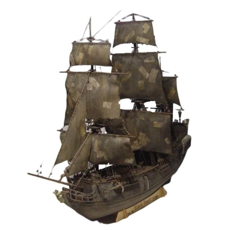 Maquette du Black Pearl · Déjà Montée · Maquette de Bateau Pirate