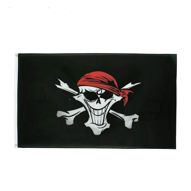 Drapeau Pirate - Interdit