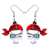 DEGUISE TOI Boucles D'Oreilles Pirate Dorées Adulte – Anneaux 4 Cm Avec Clip, Accessoire Déguisement