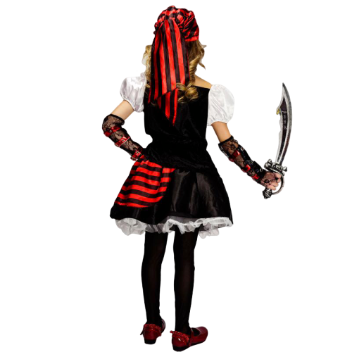 Déguisement Pirate Fille - Noire