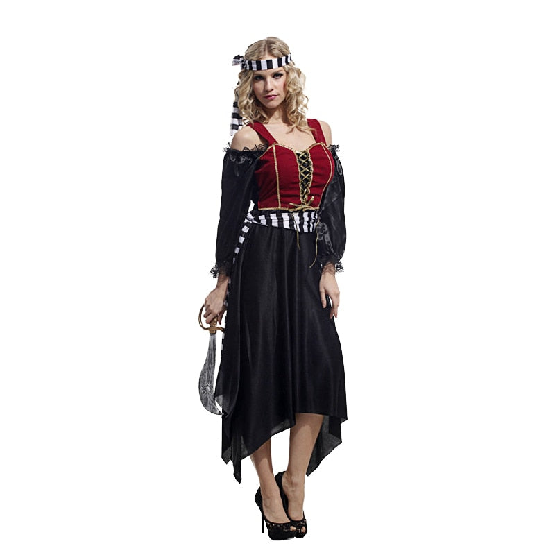 costume femme pirate des caraibes