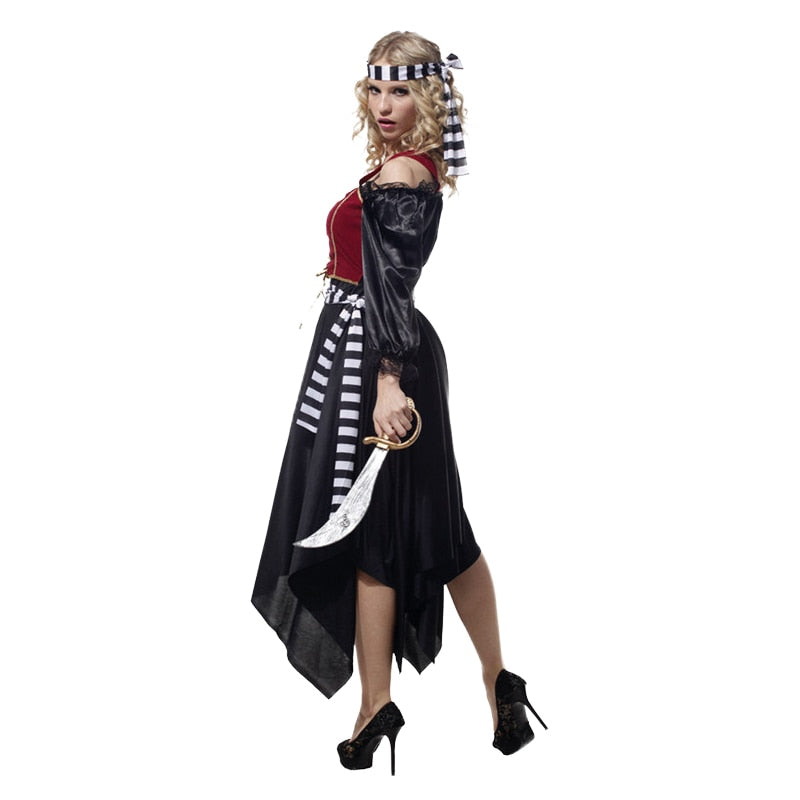 costume femme pirate des caraibes