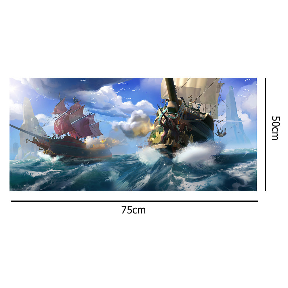 puzzle adulte pirate 2 bateaux