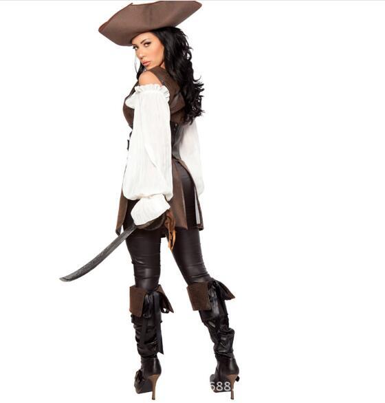 Gilet Corset Pirate Renaissance Pour Femme - Veste Sans Manches Steampunk Médiévale Vintage, Déguisement Costume Élégant