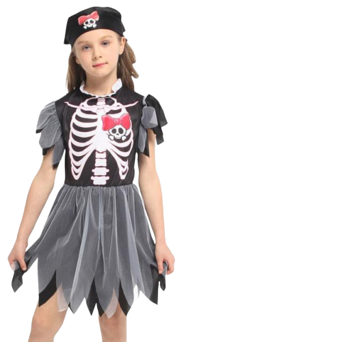 Déguisement Pirate Fille<br>Halloween ( 4 Ans )