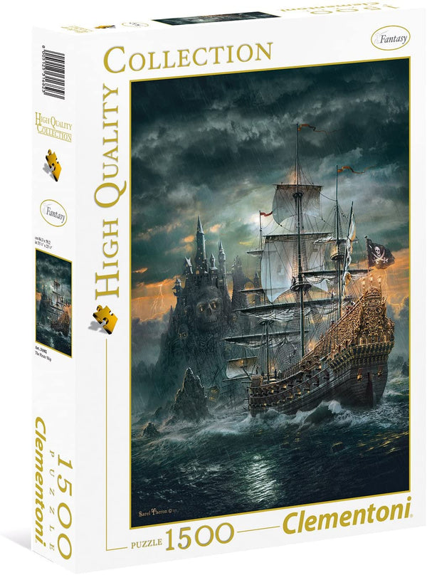 Clementoni Puzzle Enfant 300 Pièces – Pirates Of The Haunted Seas – Fabriqué En Italie