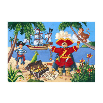puzzle le pirate et son trésor djeco