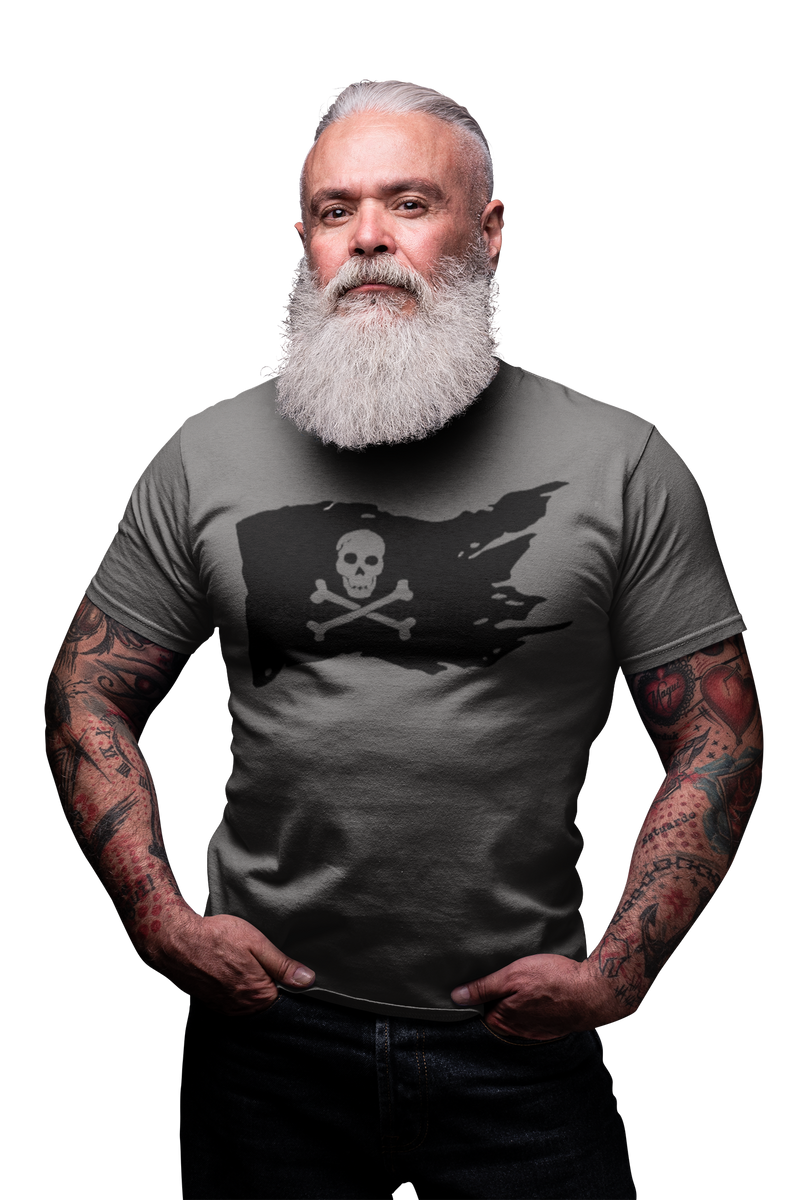 tee shirt drapeau pirates