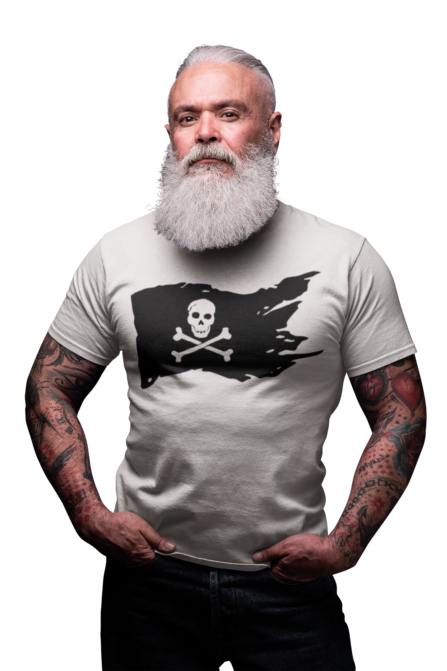 T-Shirt Pirate - Drapeau Jolly Roger