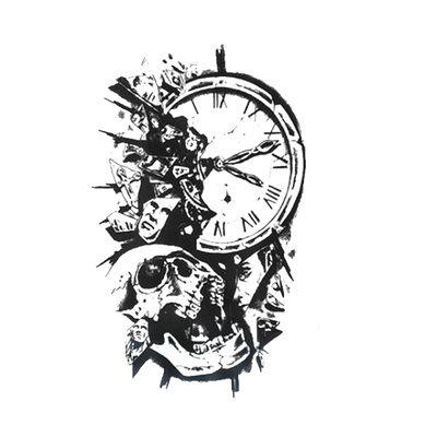 Tatouage Ephemere Horloge | Refuge Du Pirate