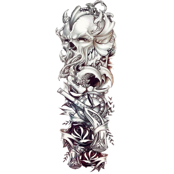 Tatouage Ephemere Pistolet | Refuge Du Pirate