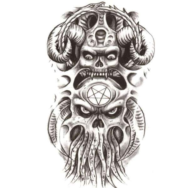 tatouage Ephemere Poulpe | Refuge Du Pirate