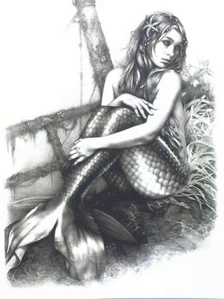 Tatouage Ephémère Sirene | Refuge Du Pirate